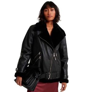 SUPERDRY Edit Leather Aviator Brand new w tags